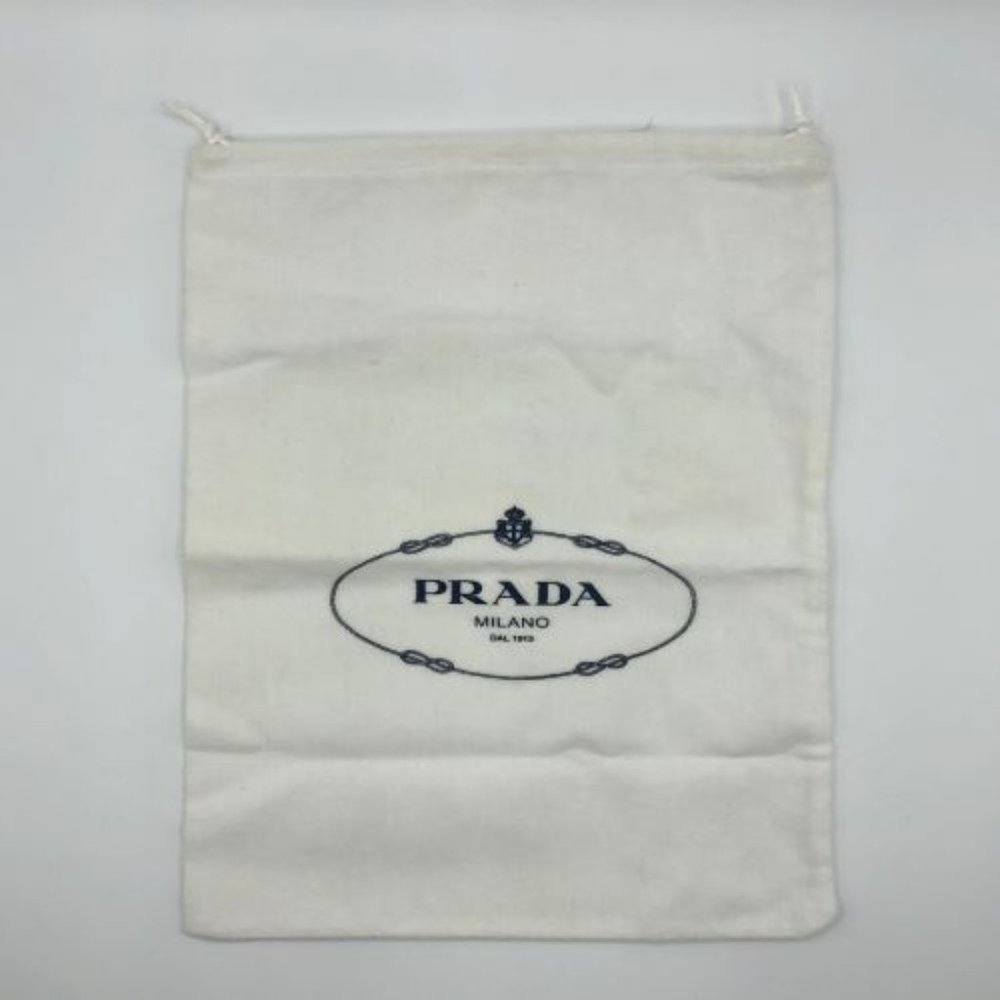 Prada Authentic Empty Bag Fabric Bag Container Po… - image 8
